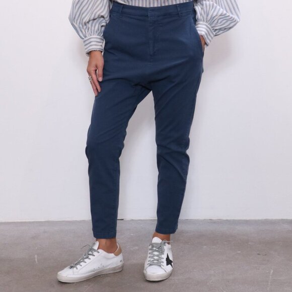 Nili Lotan Paris Pants Size 00 Vintage Blue - Picture 1 of 3